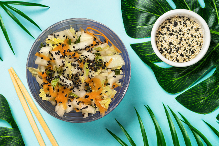 Japanese Coleslaw - Green & Fit Food