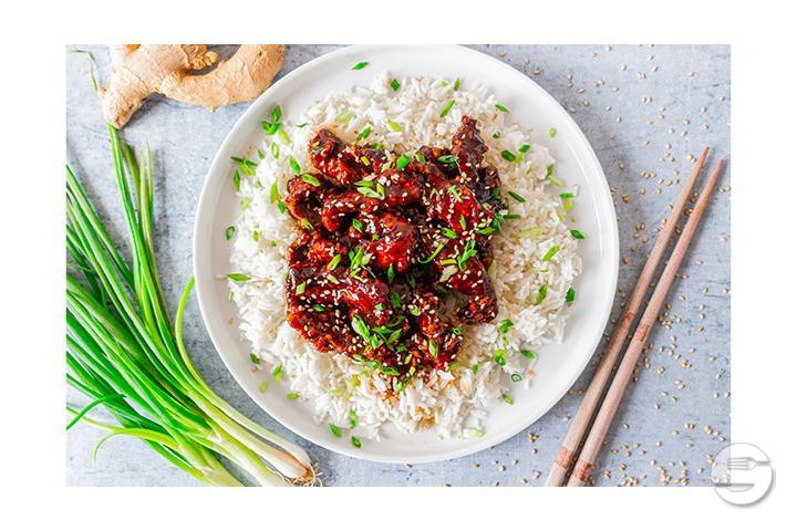 Knuspriges Rind - Sweet & Sour