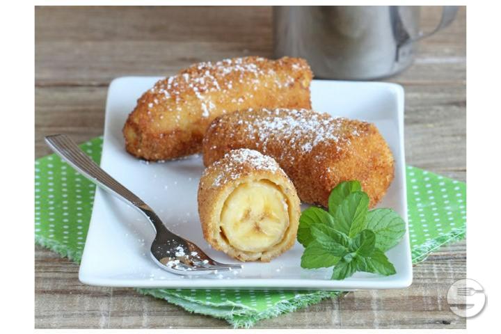 Gebackene Banane - Sweet & Sour
