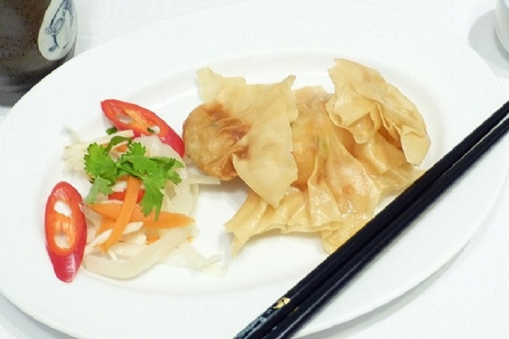 13. Knusprige Wantan mit Scampi (4Stück) Hausgemacht - Asia Food Town