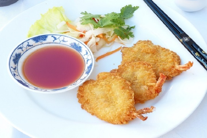 14. Knusprige Scampi (3 Stück) mit Suess Sauer Sauce - Asia Food Town