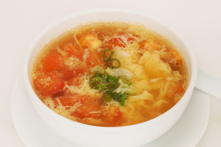 7. Eierblumen Suppe mit Tomaten (Asia Style) - Asia Food Town