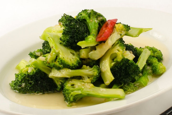 G4. Frische Broccoli Wok gebraten mit Knoblauch - Asia Food Town