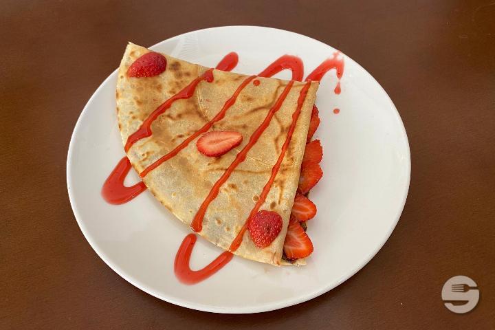 Crêpe fraise - Crêperie sucrée & salée
