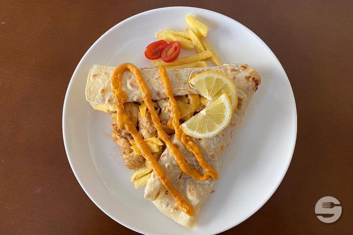Crêpe poulet - Crêperie sucrée & salée