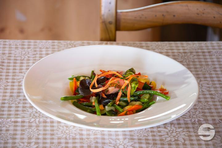 Wok de légumes - Auberge de Savièse