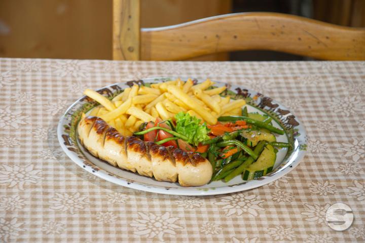 Veal sausage - Auberge de Savièse