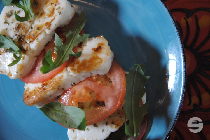 Halloumi e Pomodoro alla Griglia - Al Ventuno