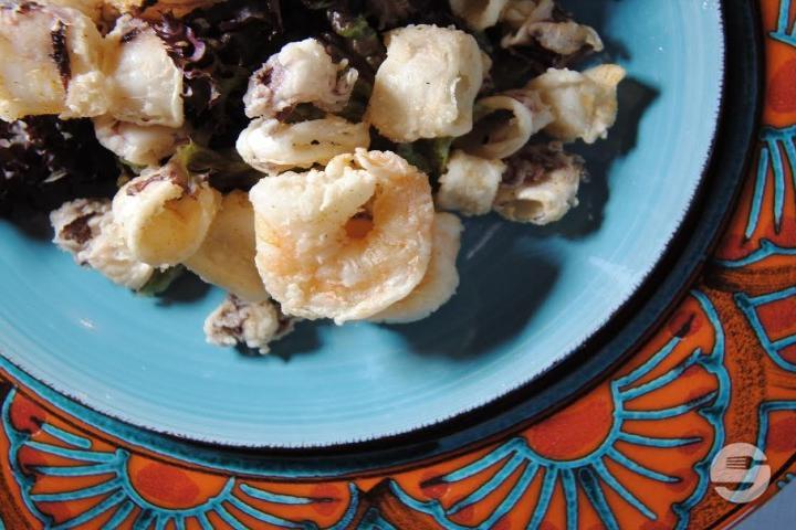 Frittura di Calamari e Gamberi - Al Ventuno