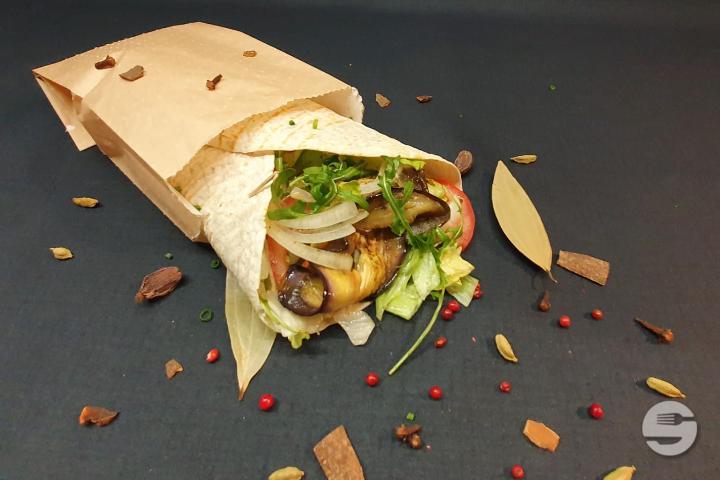 Chapati aubergine - Paprika In/Out
