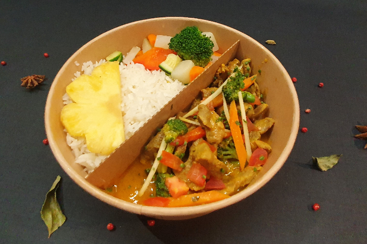 Duck Tenderloin with Vegetables and Rice - Paprika In/Out