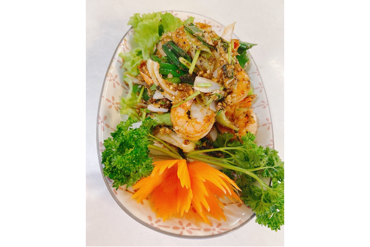 211. Prawns with Garlic and Black Pepper - Hong Sheng