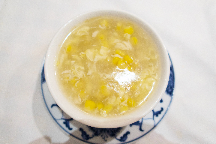 13. Potage au Maïs et Poulet - Ping Sheng