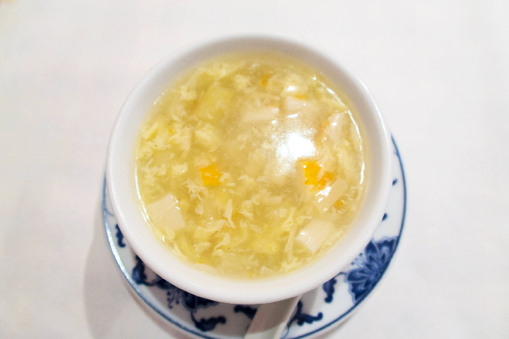 15. Potage aux Asperges et Crabes - Ping Sheng