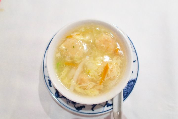 16. Potage Boulettes de Crevettes - Ping Sheng