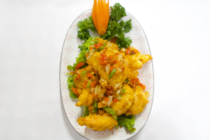 73. Crevettes au Sel et Poivre - Ping Sheng