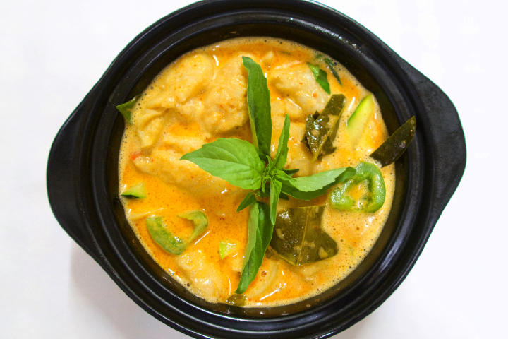 90A. Fish with Red Curry - Ping Sheng
