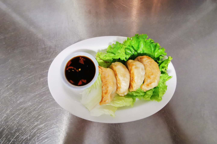 11. Raviolis grillés - Zhou yu