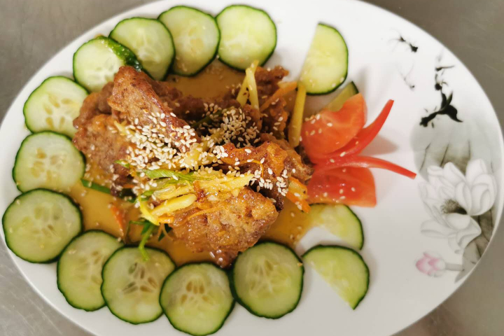 305. Porc aigre-doux - Zhou yu