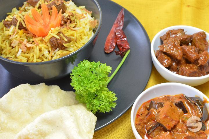 Biryani Lamb - Krishna Take-Away