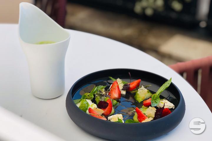 Gaspacho vert - La Terrasse By Dominique Gauthier