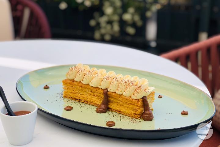 Le mille-feuille vanille, pâte à tartiner maison - La Terrasse By Dominique Gauthier
