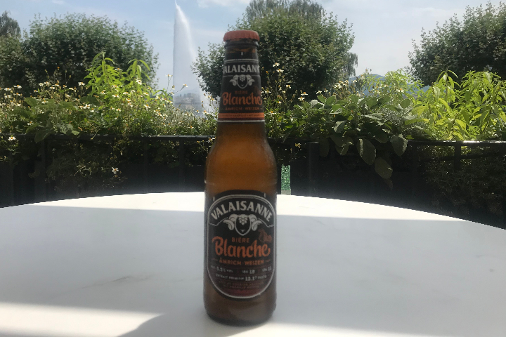 Bière Blanche La Valaisanne - Le Chat Botté