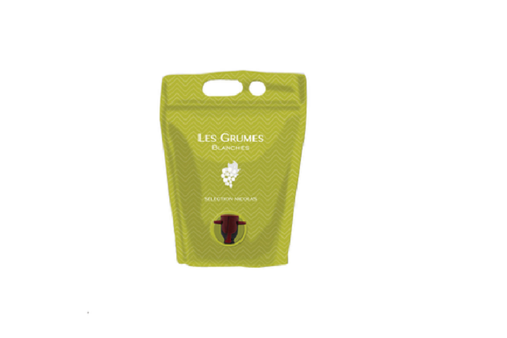 Pouch Les Grumes blanc 150cl