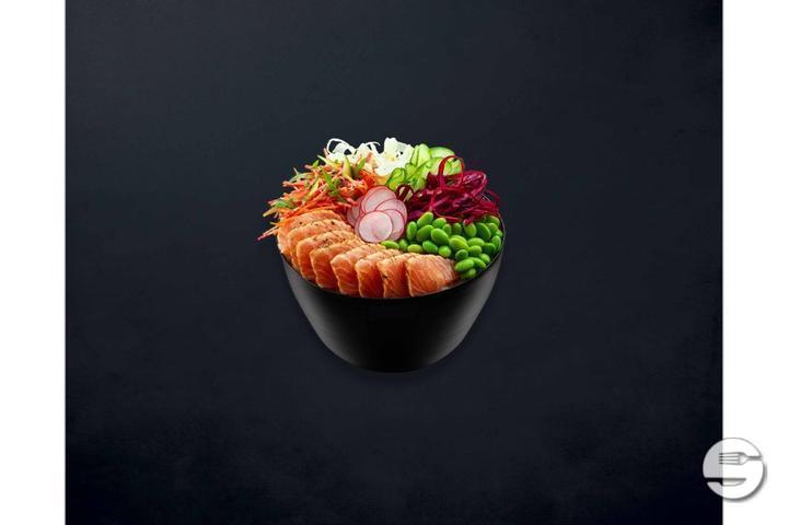 Poke Bowl Lachs Aburi - Sushi Shop