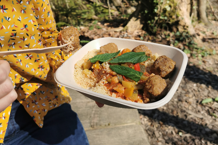 NOUVEAU ! Boulettes de Viande de Boeuf Couscous et Pois Chiches - Fleur De Pains