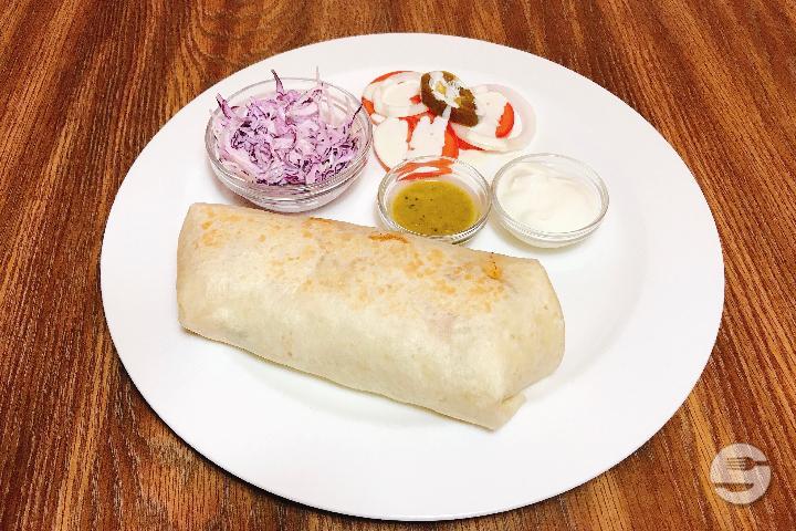 Homemade Burrito - El Burrito Feliz
