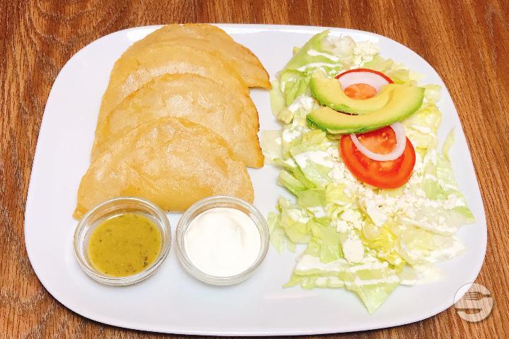 4 Homemade Empanadas - El Burrito Feliz