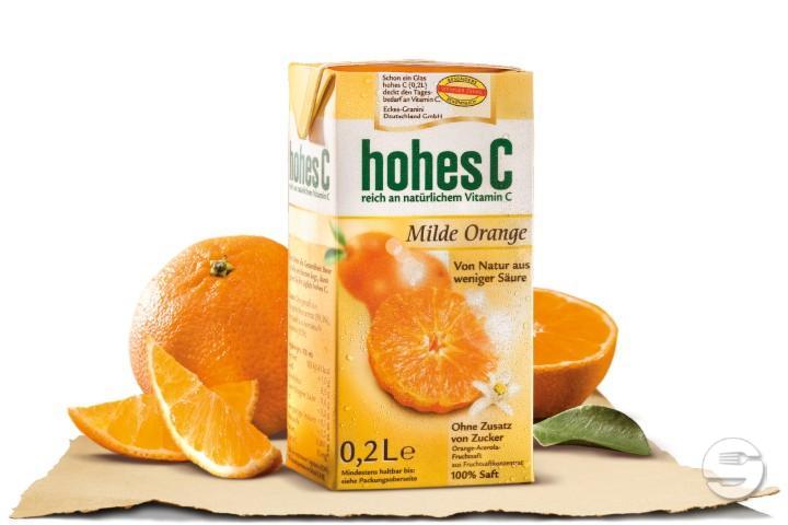 Hohes C Orange - Burger King Bern
