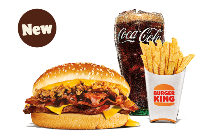 Crazy Cheese BBQ Menu - Burger King