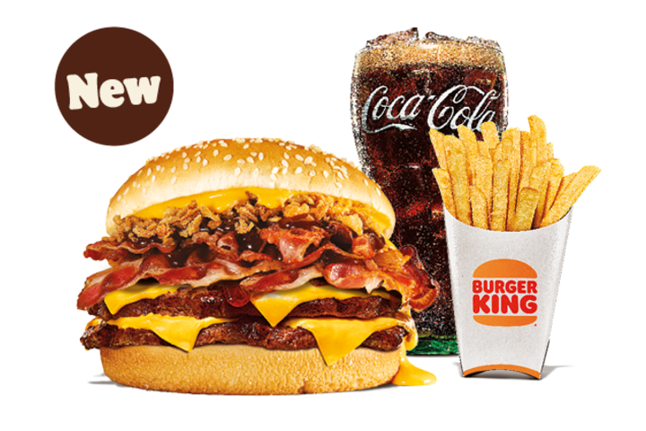 Crazy Cheese BBQ Double Menu - Burger King