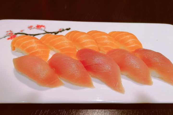 C42 - Nigiri Thon & Saumon - Long Sheng