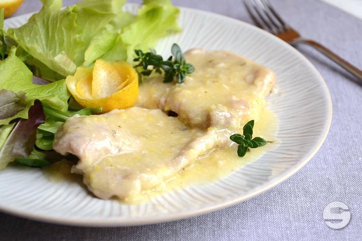 Scaloppine di maiale al limone - Trattoria Toscana