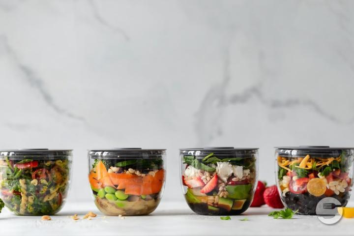 Compose Your Salad - Top To Go Burger