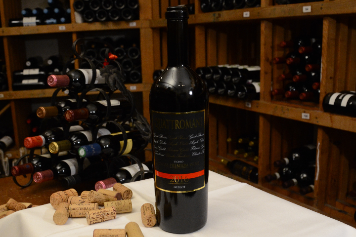 Quattromani, Merlot Cuvée, DOC, Huber-Gialdi-Brivio-Delea, 2016, 75cl - Lapin