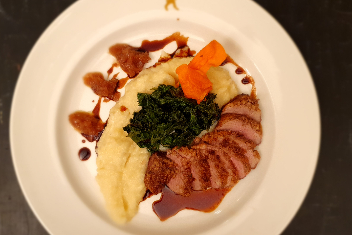 Rosa gebratene Entenbrust - Lapin