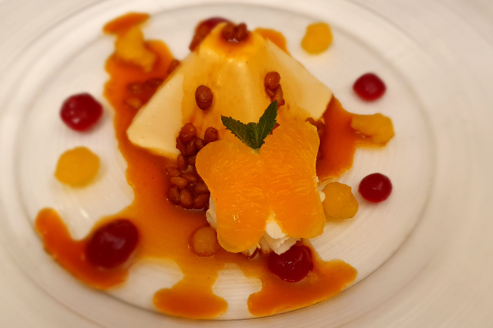 Weisses Schokoladen-Parfait Glacé - Lapin
