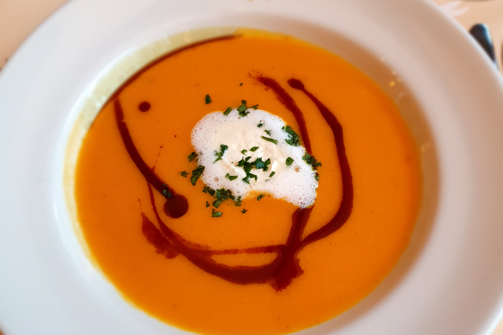 Kürbiscremesuppe - Lapin