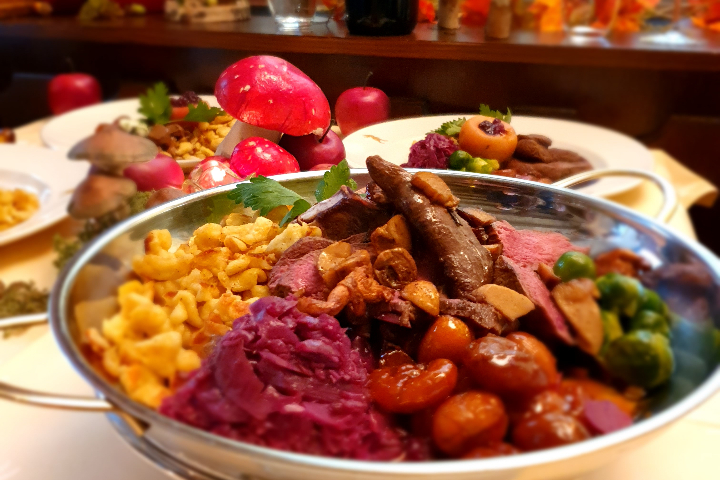 Rehrücken auch für 1 Person - Lapin