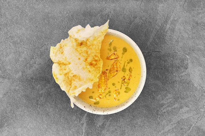 CORN CURRY SOUP - Beetnut