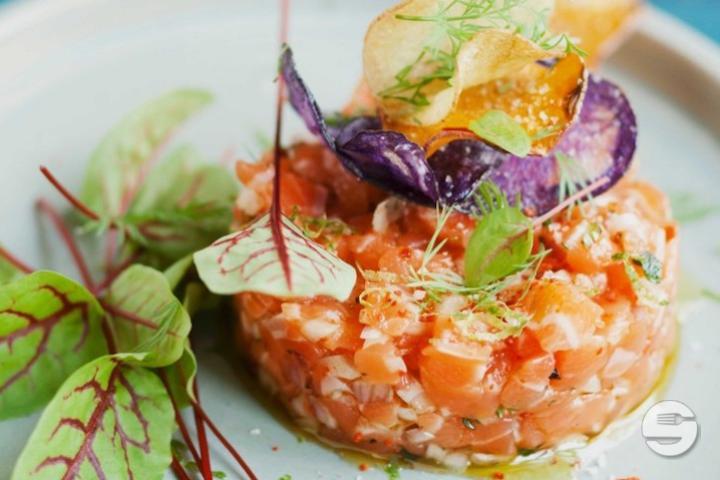 Norwegian Salmon Tartar - Bleu Café