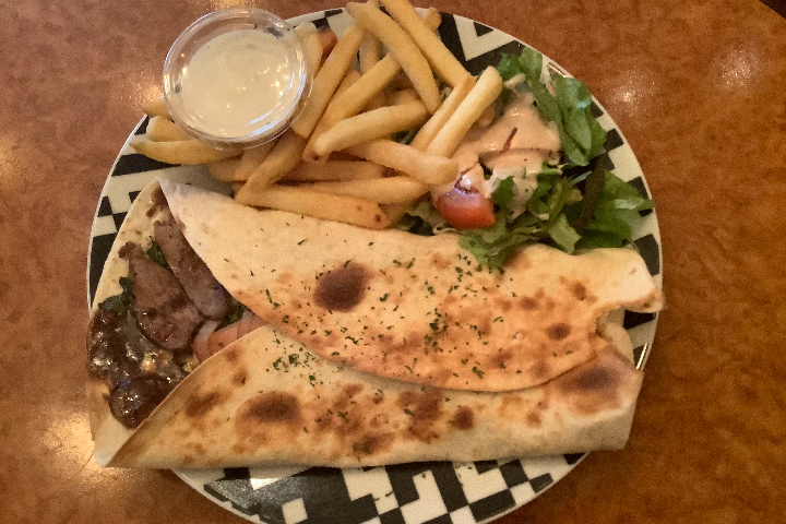 The Duck Chappati - Bleu Café