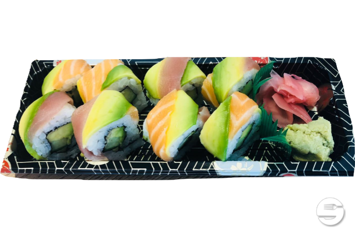 22. California arc-en-ciel - Maru Sushi