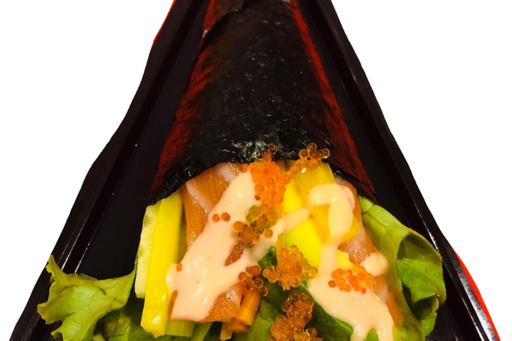 Temaki saumon - Maru Sushi