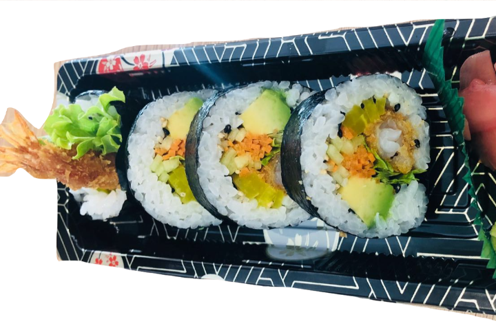 Futomaki panée de crevette - Maru Sushi