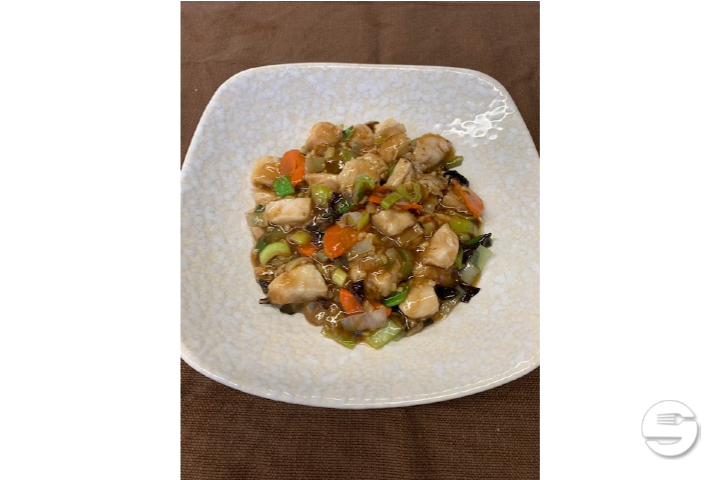 Poulet au gingembre et pousses d’oignons - Han Lung